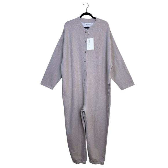 NWT Mara Hoffman Full Circle Sabina Jumpsuit Plus Size 2X Oatmeal Beige Comfy‎ - Picture 3 of 6